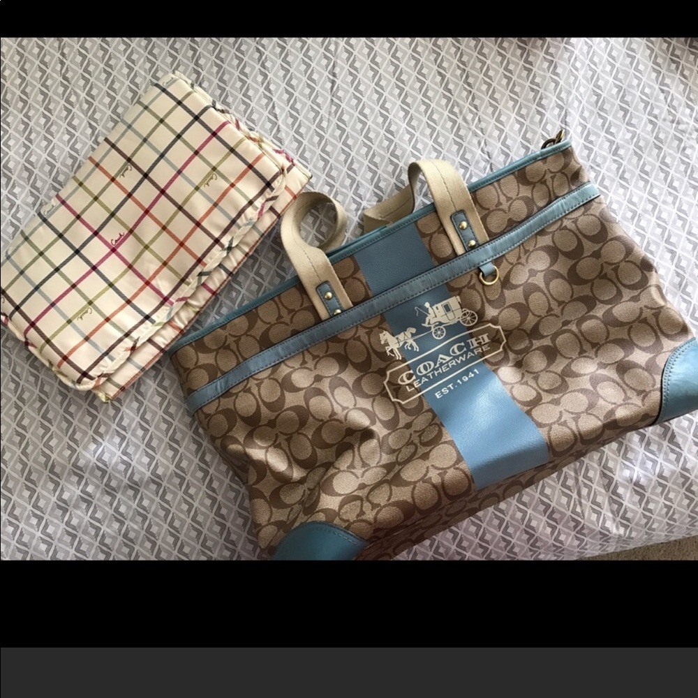 Coach diaper bag